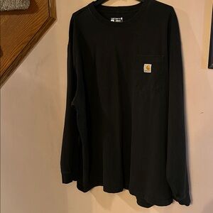 Carhartt 2 XL Loose Fit long sleeve pocket t shirt, 100% cotton